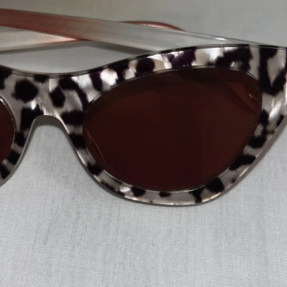 Lele Sadoughi Downtown Acetate Cat-Eye Sunglasses NWT $175